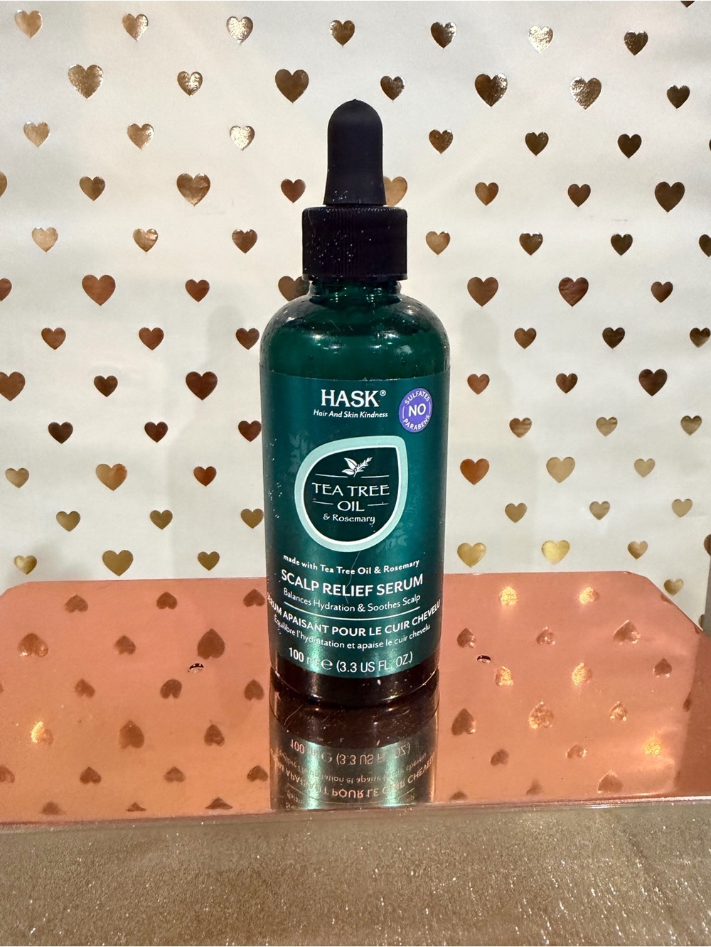 HASK Tea Tree Oil & Rosemary Scalp Relief Serum - 3.3 fl oz (NEW)